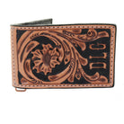 MC97 - Hand-Tooled Money Clip - Double J Saddlery