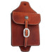 MEDBAG02 - Chestnut Leather Medicine Bag - Double J Saddlery