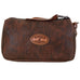 MPG101 - Brown Bomber Leather Makeup Pouch - Double J Saddlery