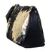 MPG112 - Acid Wash Black and Gold Hair Makeup Pouch - Double J Saddlery