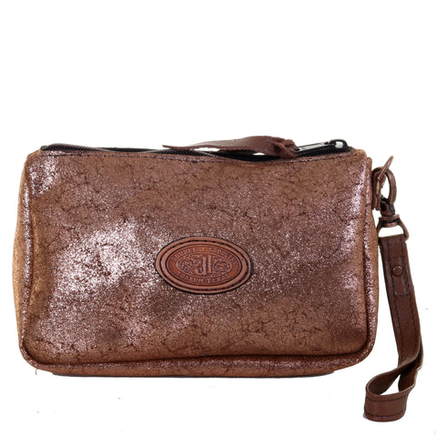 MPG121 - Rose Gold Makeup Pouch - Double J Saddlery