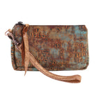 MPG128 - Copper Turquoise Patina Makeup Pouch - Double J Saddlery