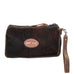 MPG92 - Brindle Cowhide Makeup Pouch - Double J Saddlery