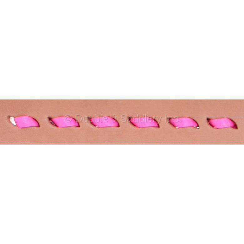 Neon Pink Buck Stitch - Double J Saddlery