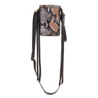 NSP15 - Natural Python Print Stadium Purse - Double J Saddlery