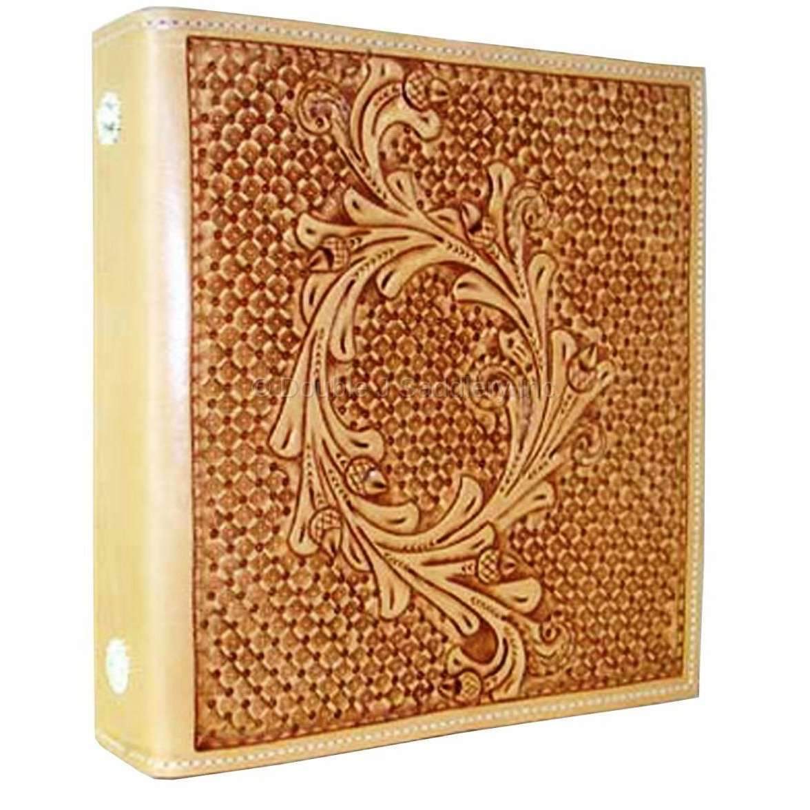 PA01 - Hand-Tooled Photo Album - Double J Saddlery