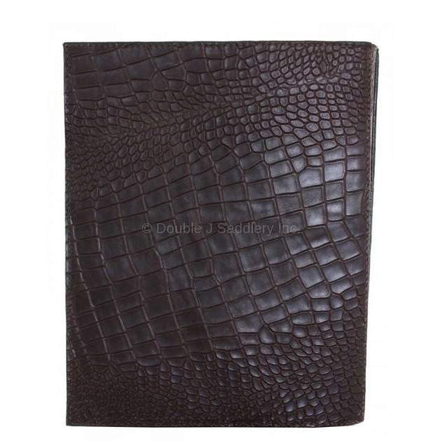 PORT28 - Diamondback Chocolate Gator Print Portfolio - Double J Saddlery