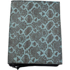 PORT56A - Turquoise Snake Print Portfolio - Double J Saddlery