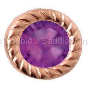 Purple Swarovski Crystal - ACCS10-40 - Double J Saddlery