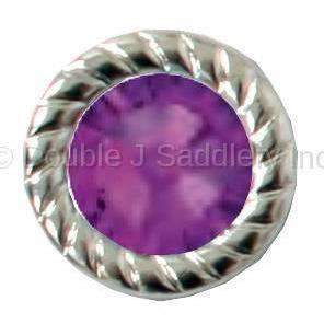 Purple Swarovski Crystal - SCS10-40 - Double J Saddlery