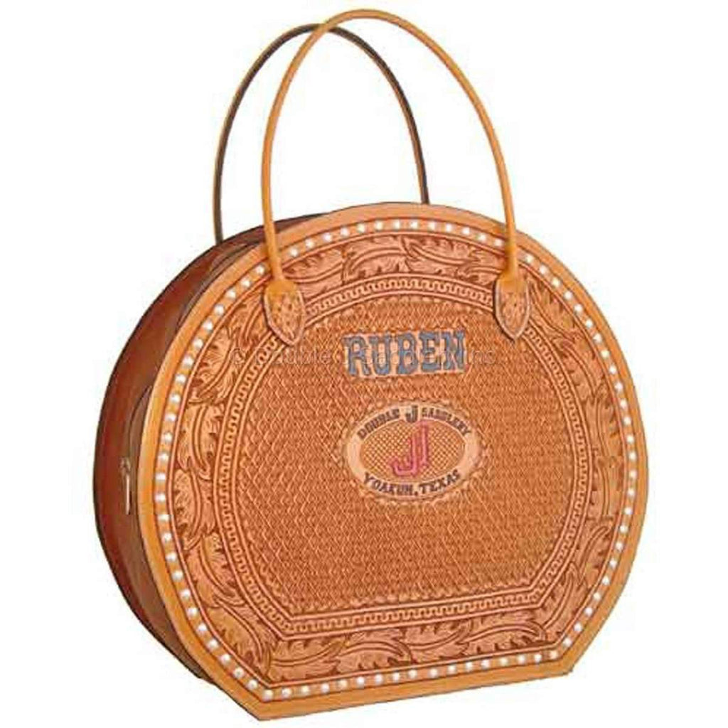 RB16 - Hand-Tooled Rope Bag - Double J Saddlery