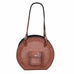 RB22 - Natural Rough Out Tooled Rope Bag - Double J Saddlery