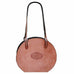 RB22 - Natural Rough Out Tooled Rope Bag - Double J Saddlery