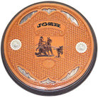 RC05 - Hand-Tooled Inlayed Rope Can - Double J Saddlery