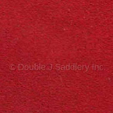 Red Suede Leather - SLSUR - Double J Saddlery
