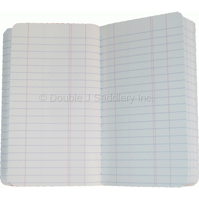 Replacement Small Tally Book Pad - Double J Saddlery