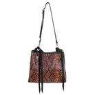 RT02 - Copperhead Snake Print Regular Tote - Double J Saddlery