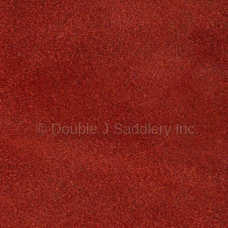 Rust Suede Leather - SLSURU - Double J Saddlery