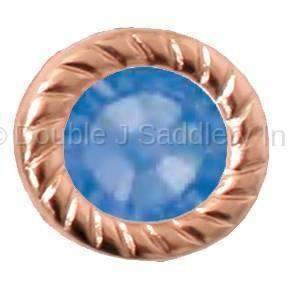 Sapphire Swarovski Crystal - ACCS07-40 - Double J Saddlery