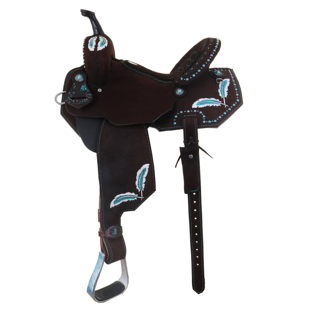 SBP00 - 103598 - Pozzi Pro Barrel Racer - Double J Saddlery