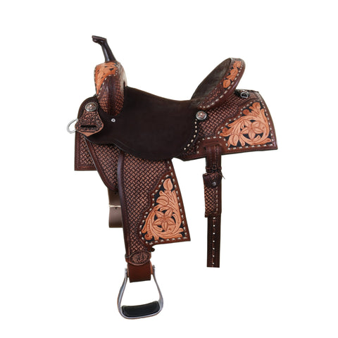 SBP00 - 104918 - Pozzi Pro Barrel Racer - Double J Saddlery