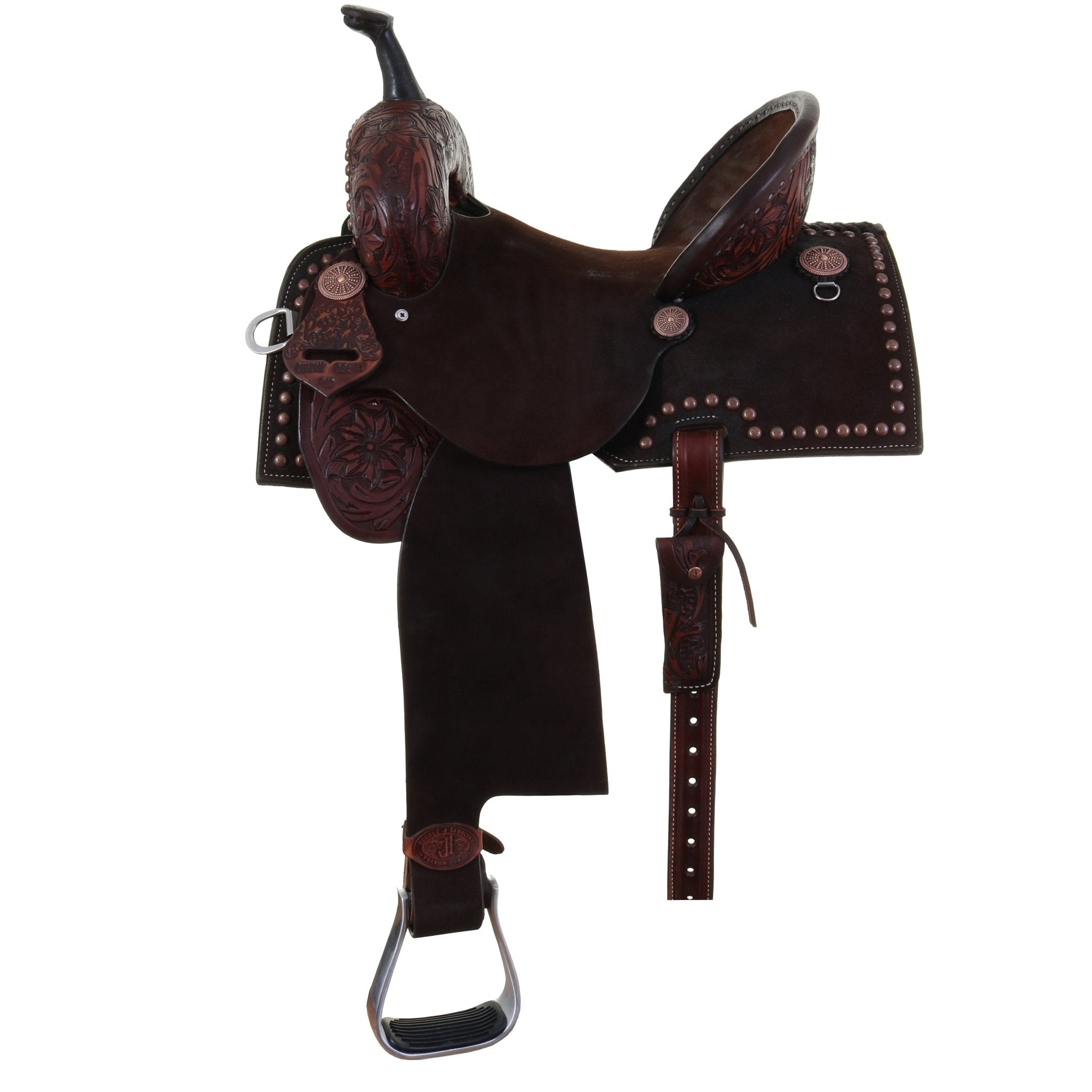 SBP00 - 98095 - Pozzi Pro Barrel Racer - Double J Saddlery