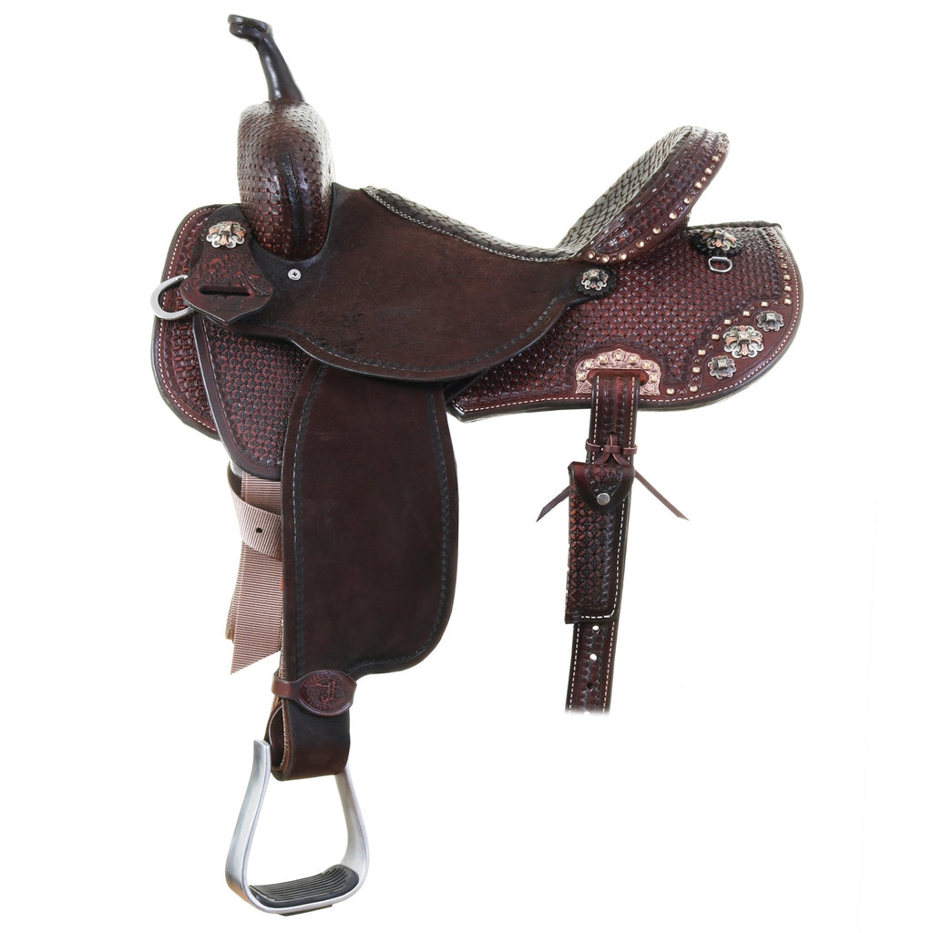 SBP00 - Pozzi Pro Barrel Racer - Double J Saddlery