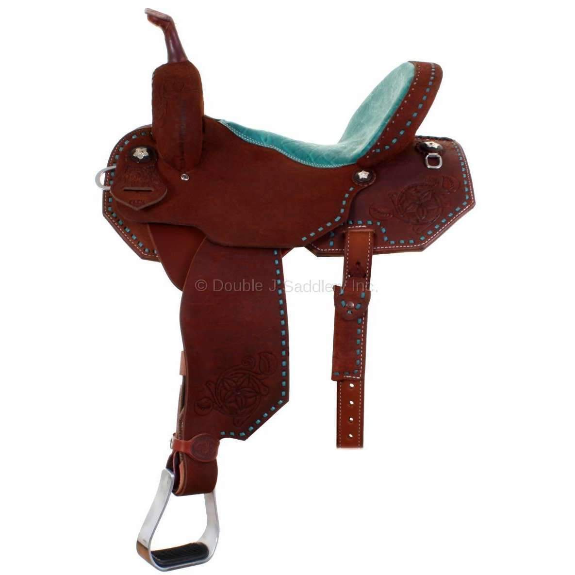 SBPF123 - Pozzi Pro Flex Barrel Racer - Double J Saddlery