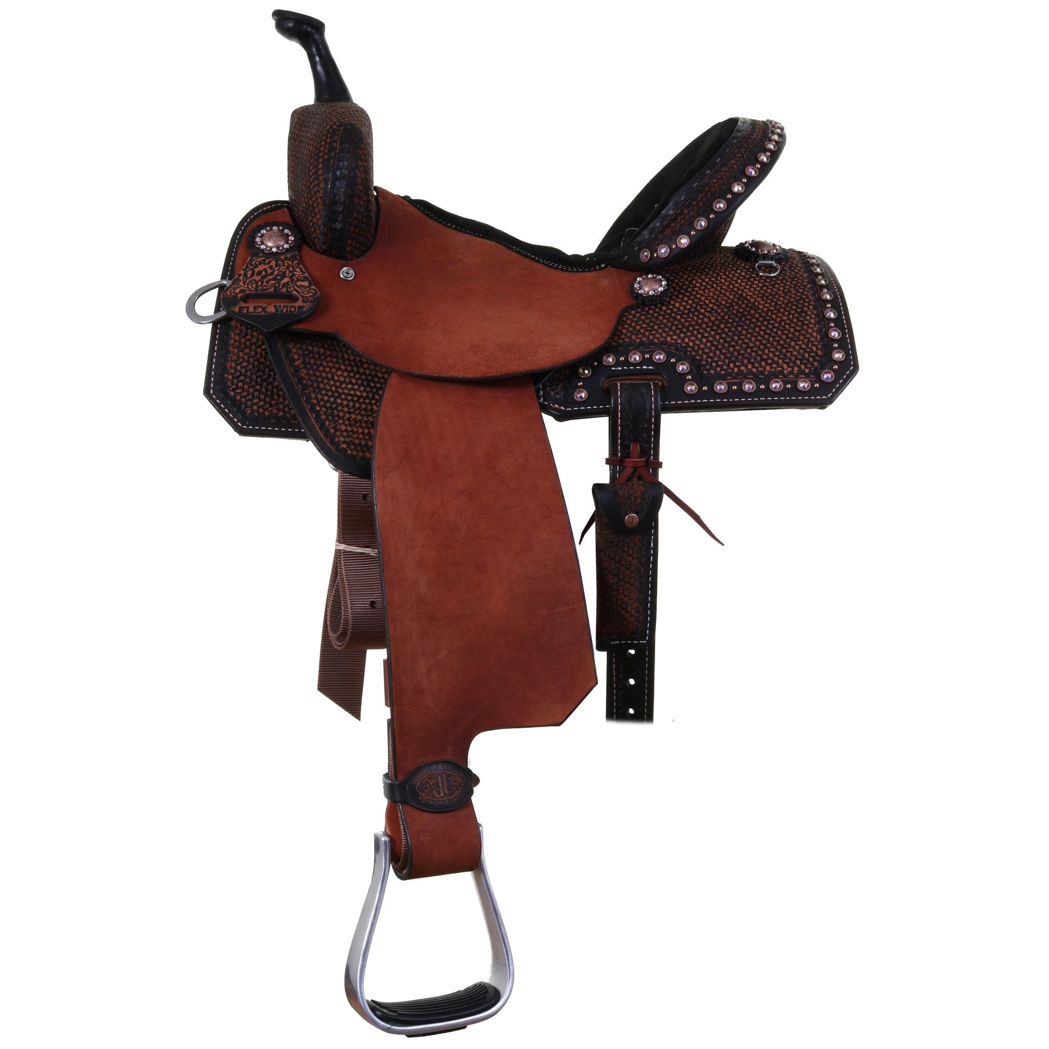 SBPF153 - Brittany Pozzi Flex Saddle - Double J Saddlery