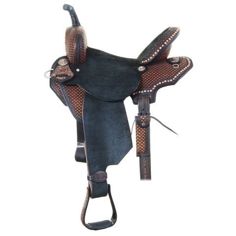 SBPF157 - Pozzi Pro Flex Barrel Racer - Double J Saddlery