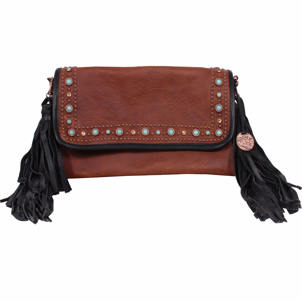SC35 - Brandy Pull-Up Simple Clutch - Double J Saddlery