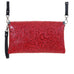 SC69 - Red Floral Simple Clutch - Double J Saddlery