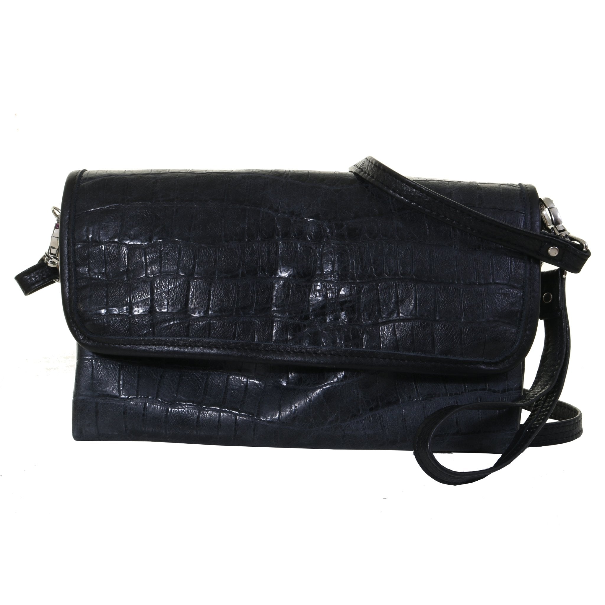 SC73 - Black Knife Tail Simple Clutch - Double J Saddlery