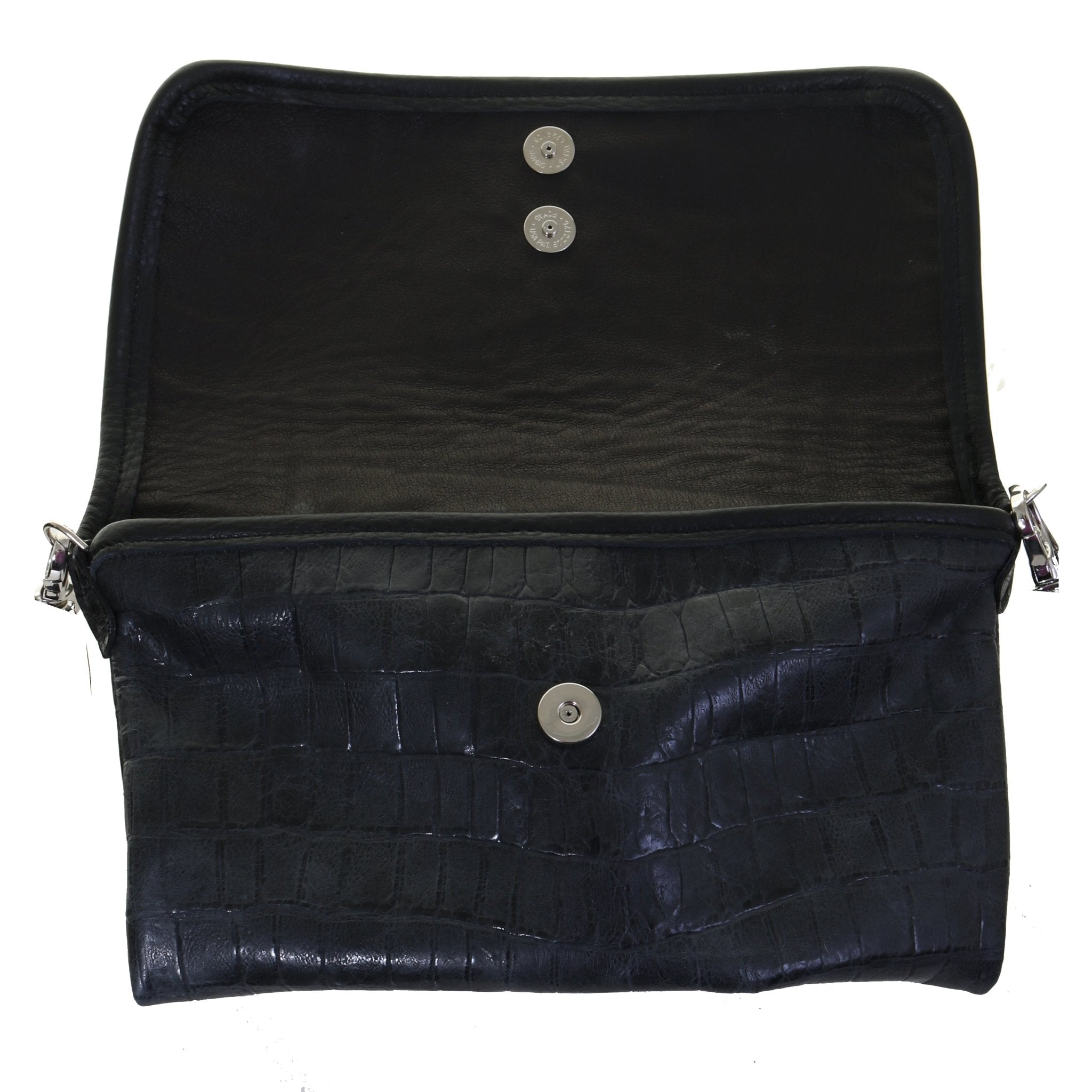 SC73 - Black Knife Tail Simple Clutch - Double J Saddlery