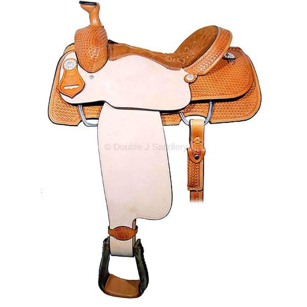 SCR099 - Calf Roper Saddle - Double J Saddlery