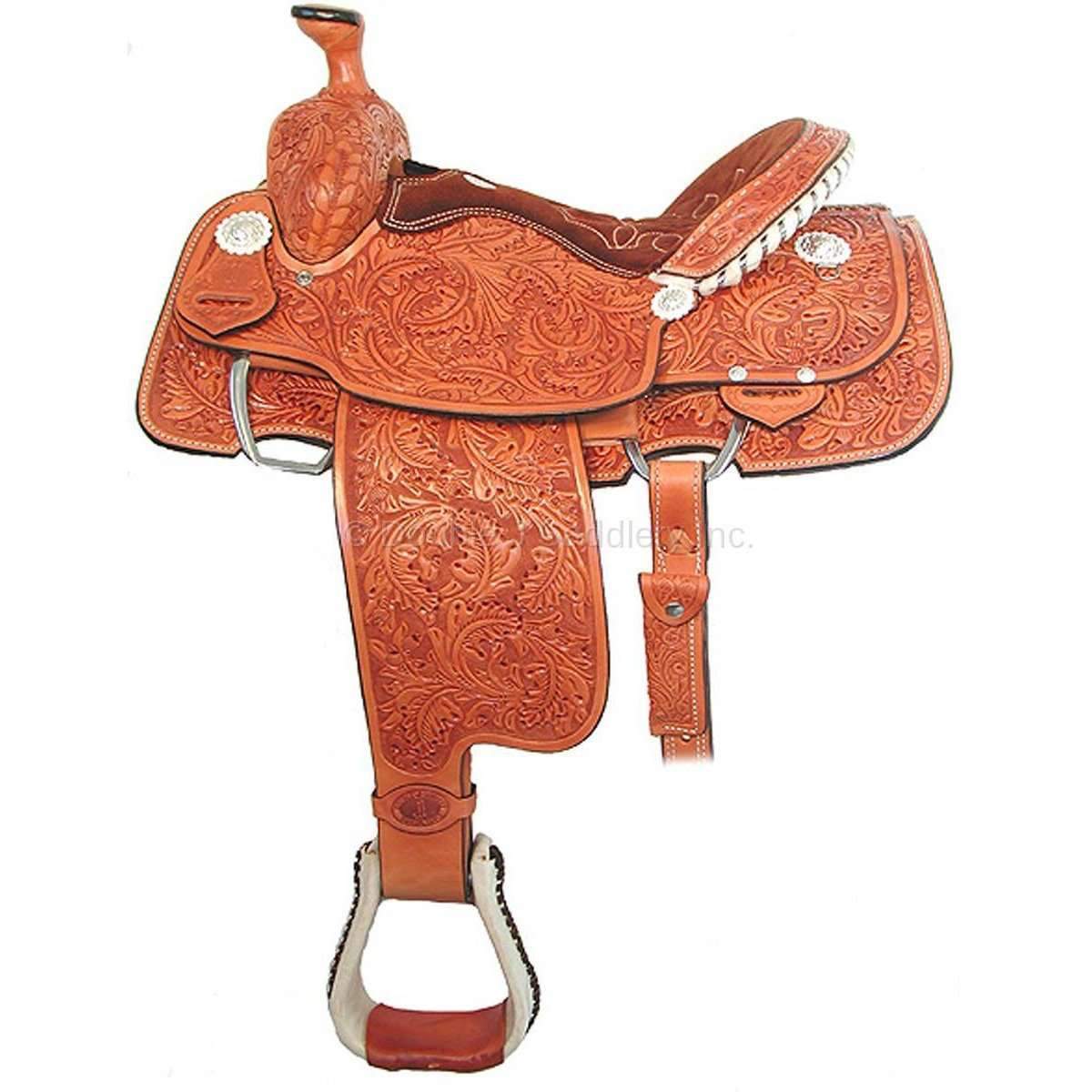 SCR107 - Calf Roper Saddle - Double J Saddlery