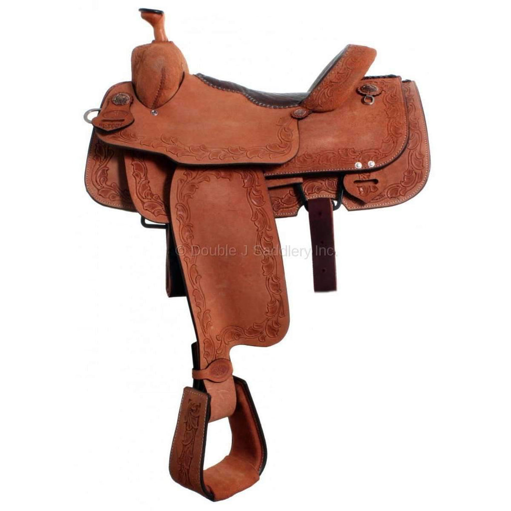 SCR123 - Calf Roper Saddle - Double J Saddlery