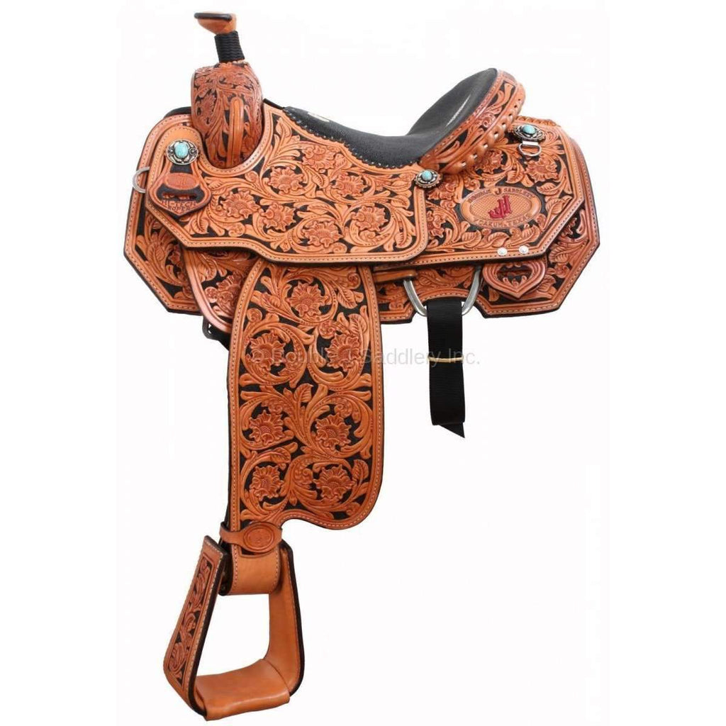 SCR908 - Calf Roper Saddle - Double J Saddlery