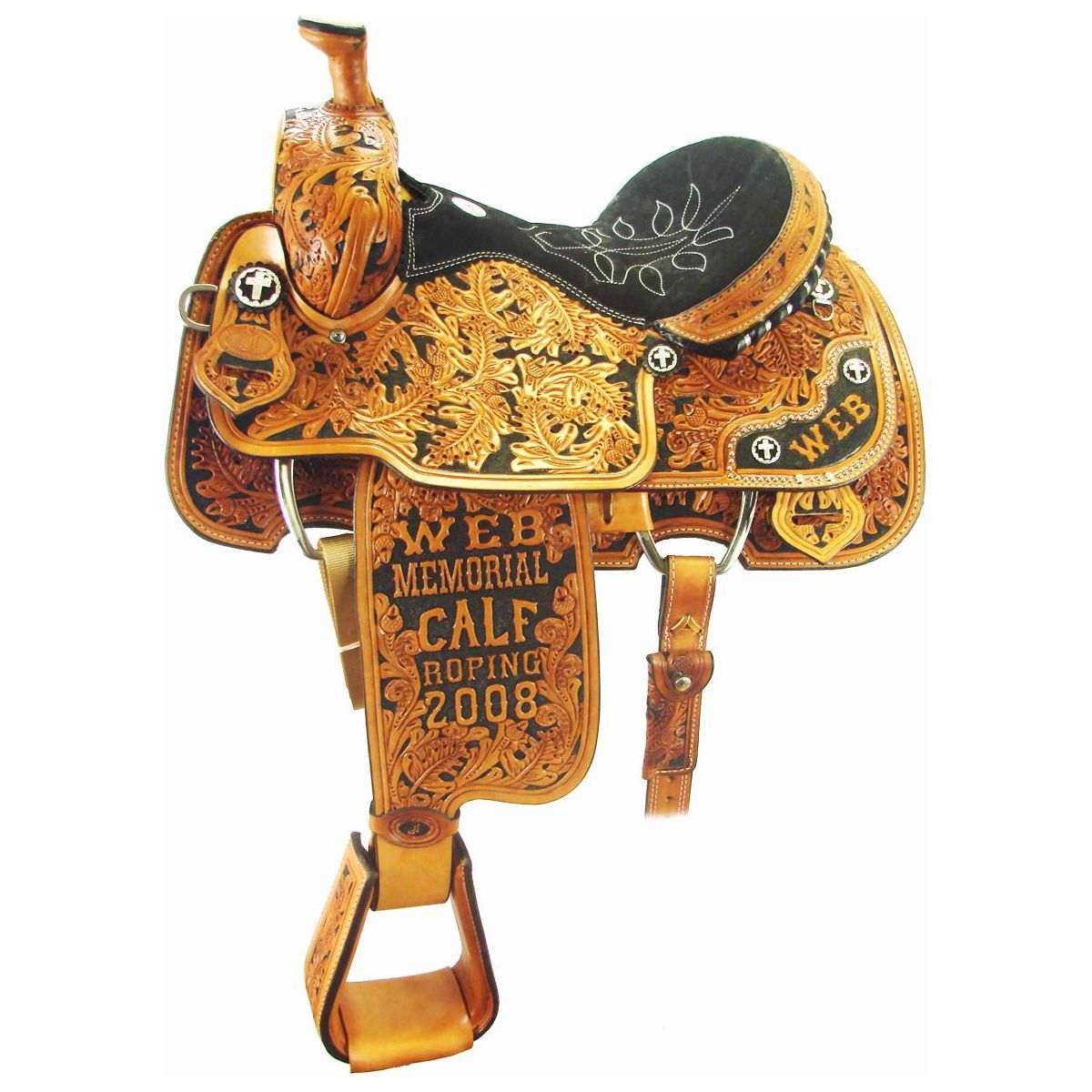 SCRTROPHY01 - Trophy Double J Calf Roper - Double J Saddlery