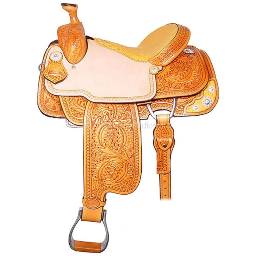 SHTCR102 - Calf Roper Saddle - Double J Saddlery