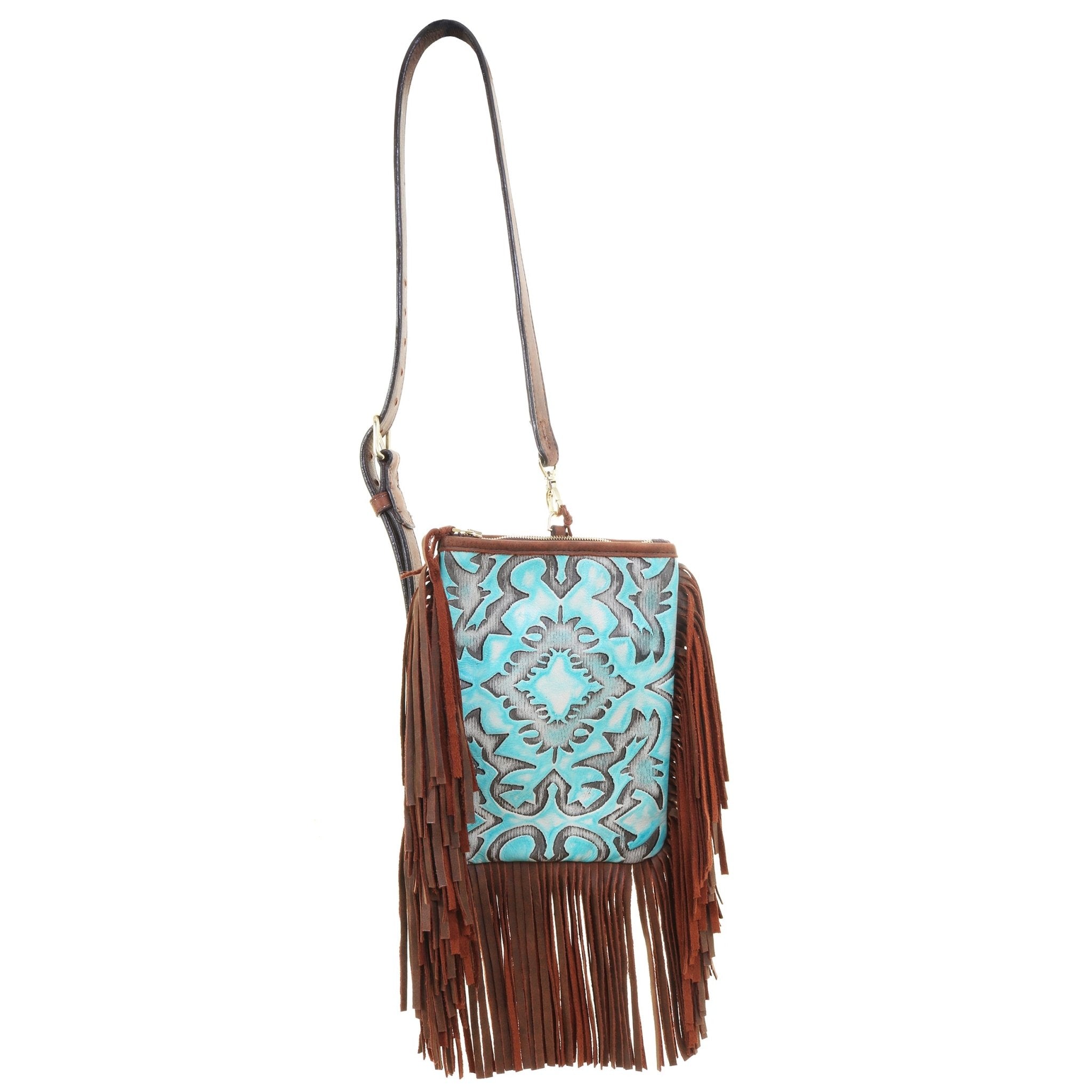 Turquosie Laredo Handbag with Flap