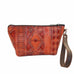 SMP04 - Rustico Orange Sunset Small Makeup Pouch - Double J Saddlery