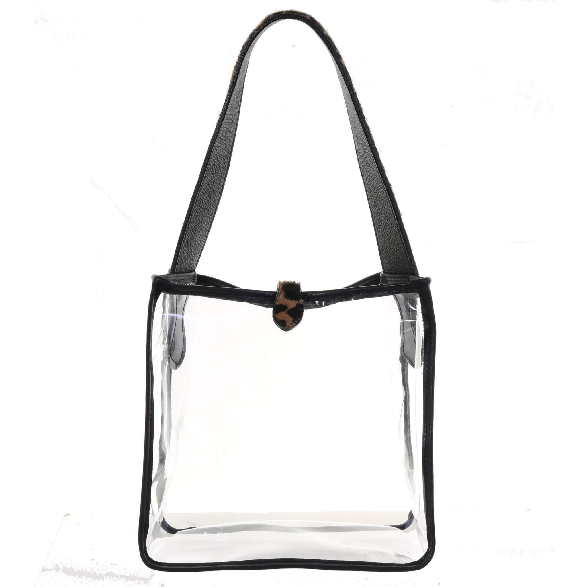 clear square bag