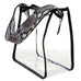 SQT10 - Clear Square Tote With Cobra Lux Snake Print Strap - Double J Saddlery