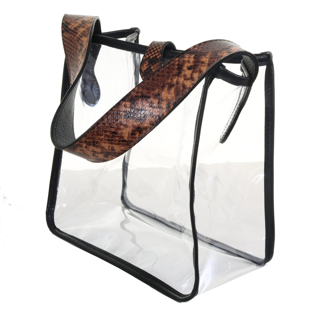 Double J Saddlery SQT11 Clear Square Tote