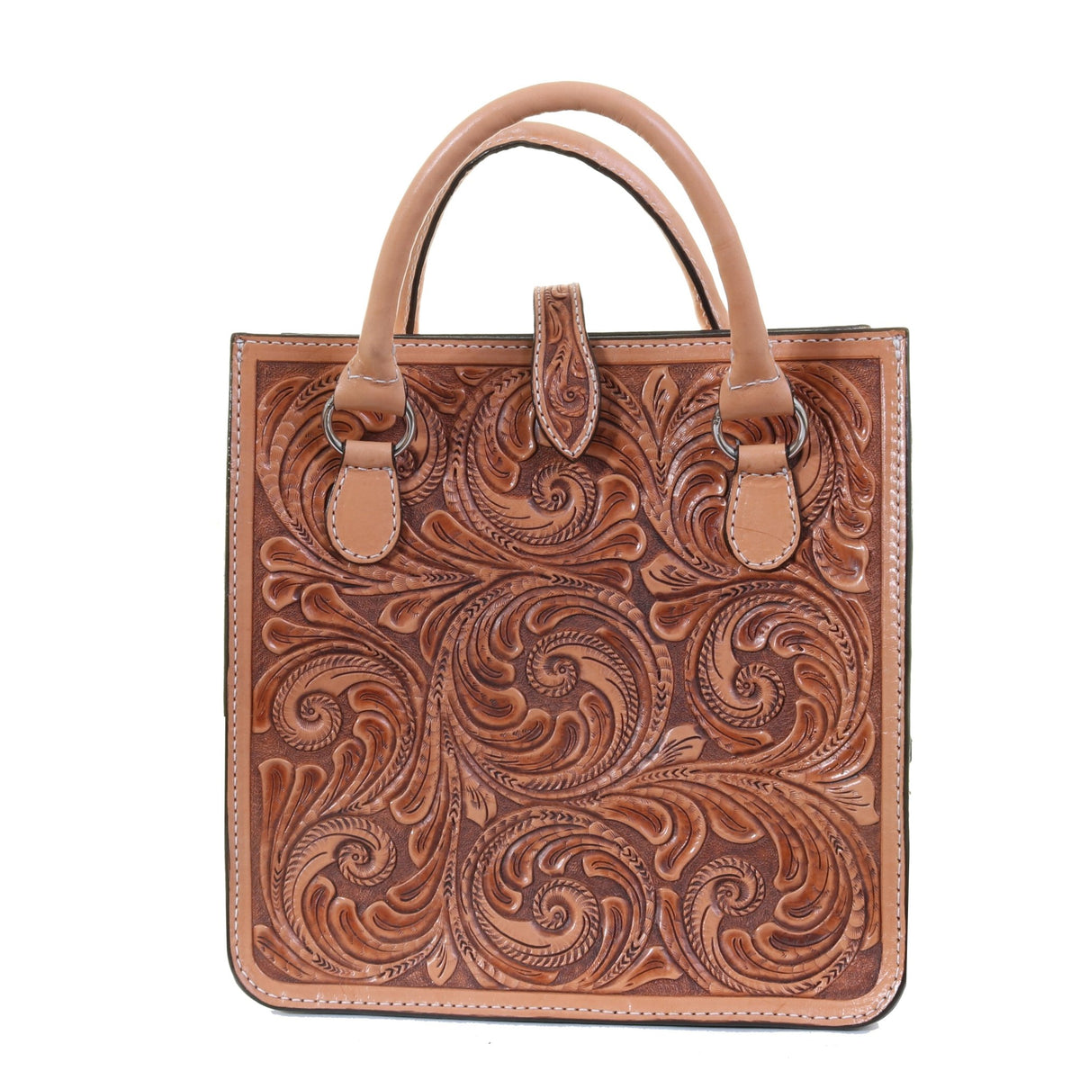 SQT21 - The Texas Whirlwind Square Tote - Double J Saddlery