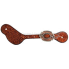 SS134A - Mini Africana Cognac Spur Straps - Double J Saddlery