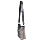 STT01 - Zebra Crocodile Print Standard Tote - Double J Saddlery