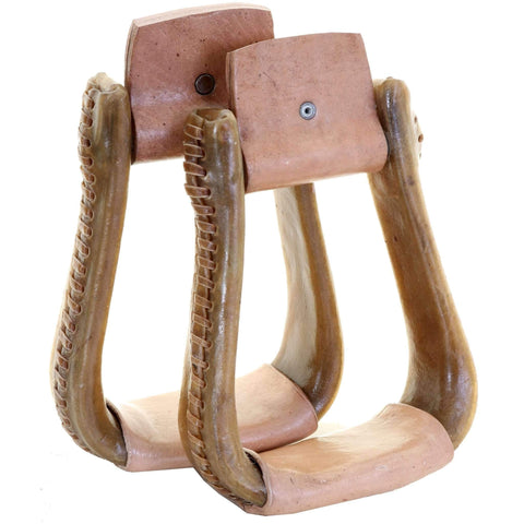 STU66 - 2" Rawhide Visalia Stirrups - Double J Saddlery