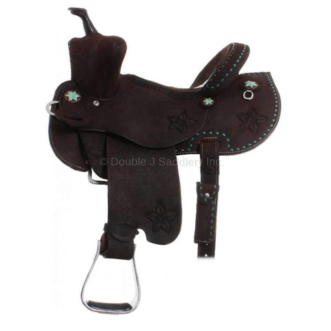 SYR255 - Double J Youth Saddle - Double J Saddlery